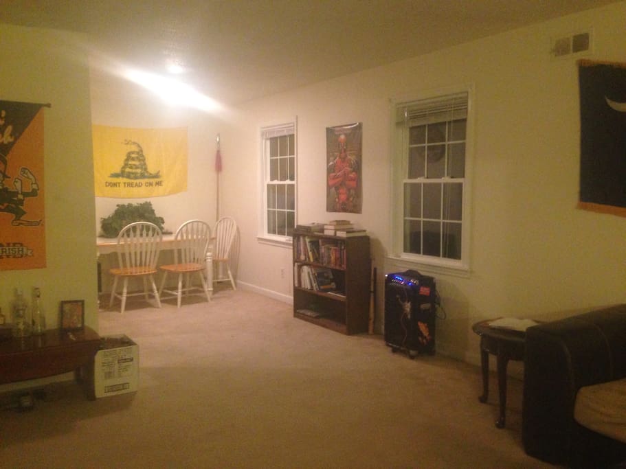 Living room / crash area