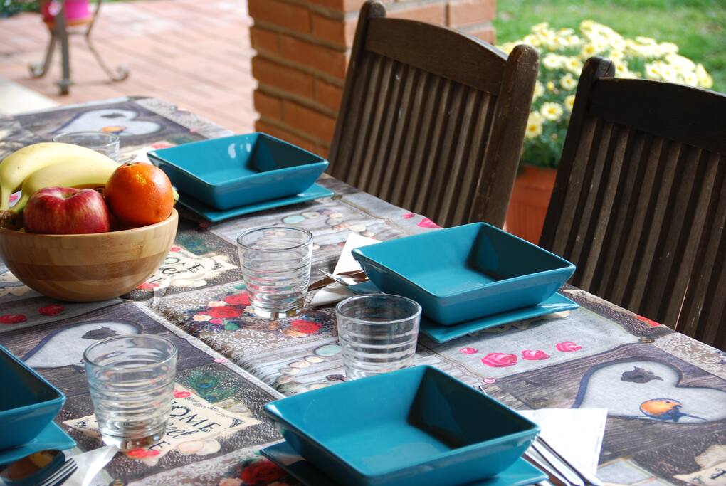 Breakfast al fresco