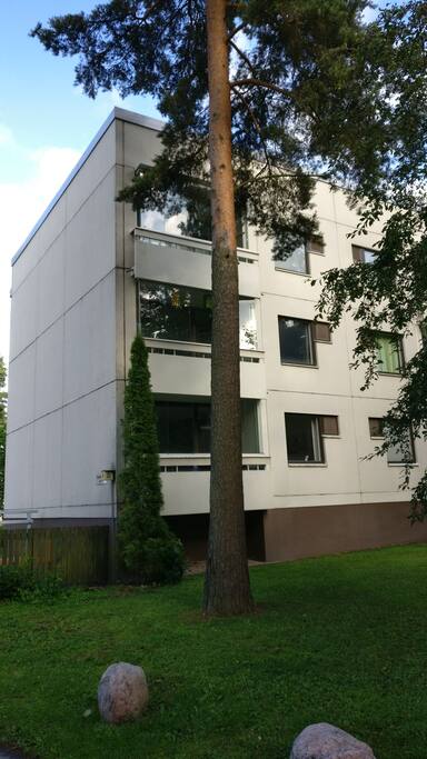 apartment is on the first floor