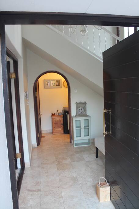 Hallway leading on to guest loo