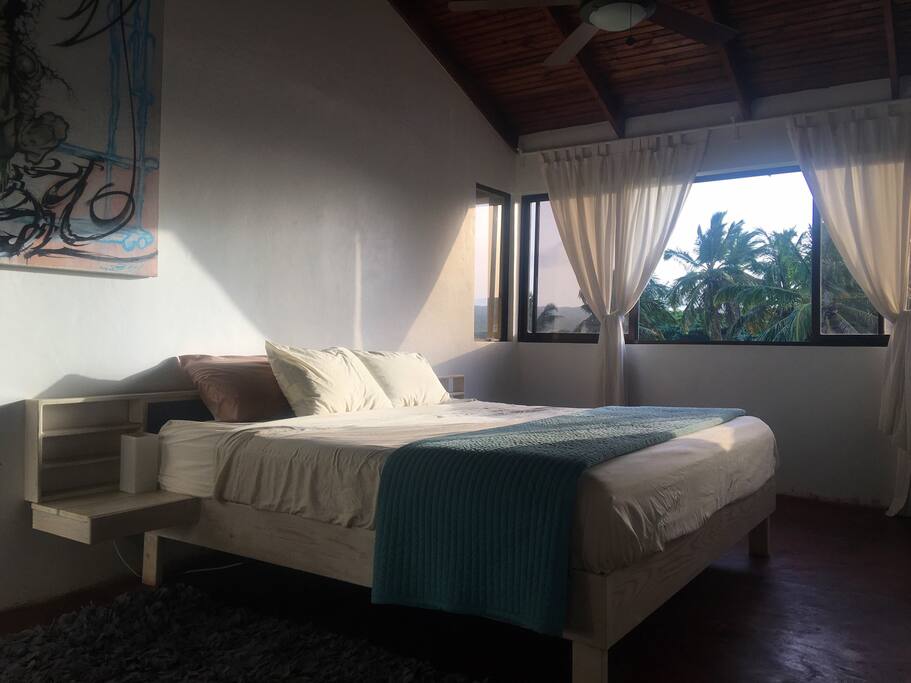 Master Bedroom With Full King Bed