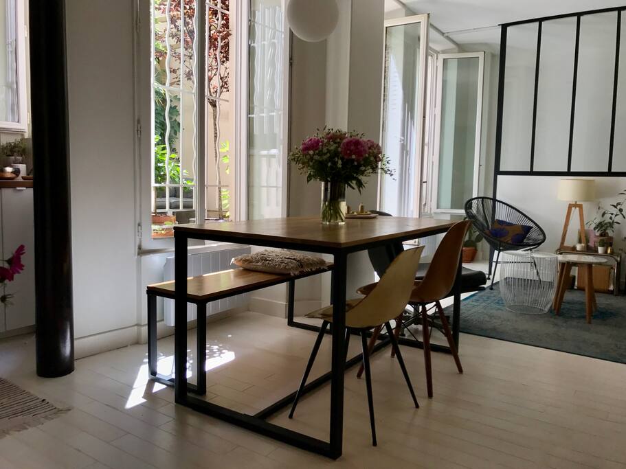 La partie salle à manger