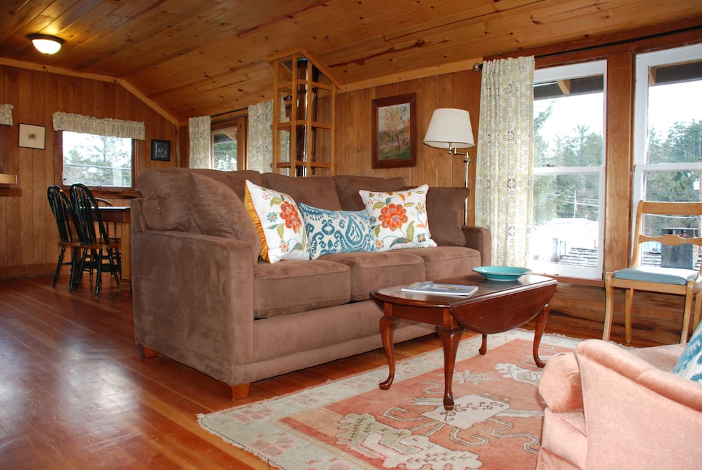 Living room, Queen sofa bed