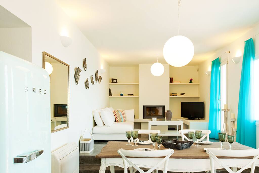 Dining Area | Athina Ios Villa | Luxury Villa in Ios Island