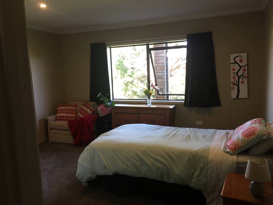 king single with trundler + single sofa bed.