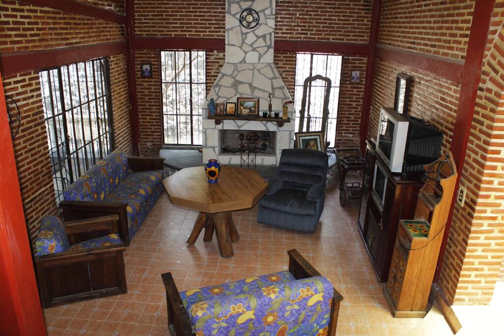 la chimenea es funcional