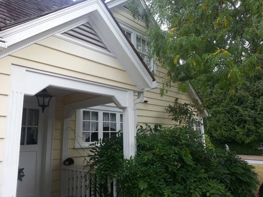 Side entrance
