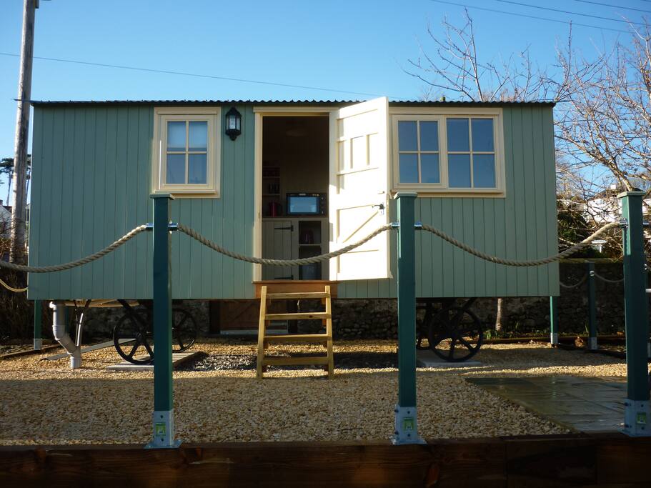 Garden Holme ready to receive visitors.