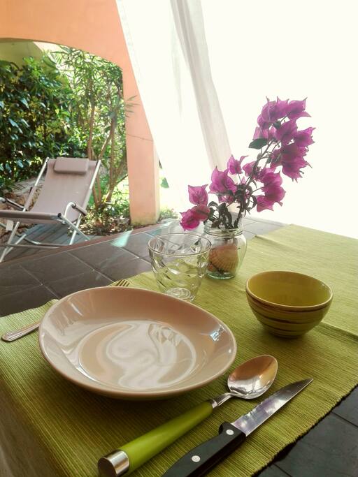 colazione nel patio