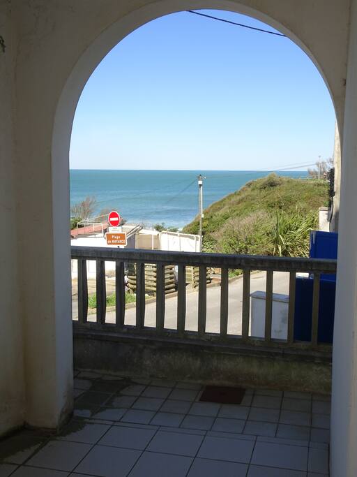 Vue mer depuis la terrasse