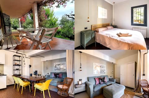 Top Airbnb: House among olive trees and the sea. in Andora