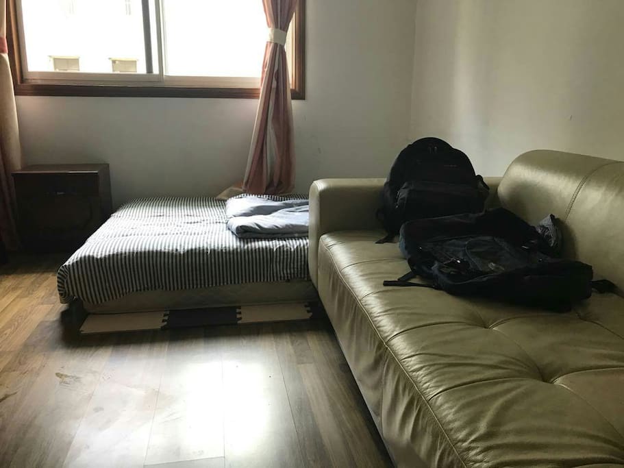 一米五宽床垫和大沙发