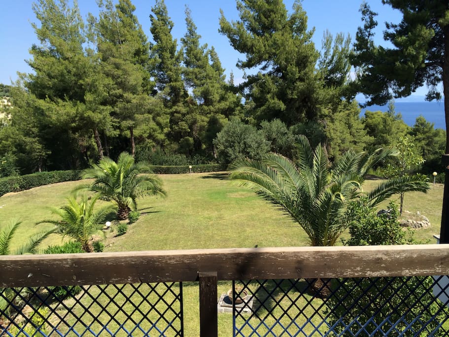 View from the bedroom's balcony