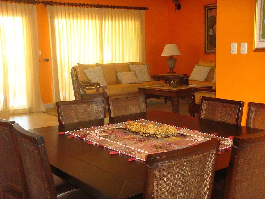 Dinning and living room view