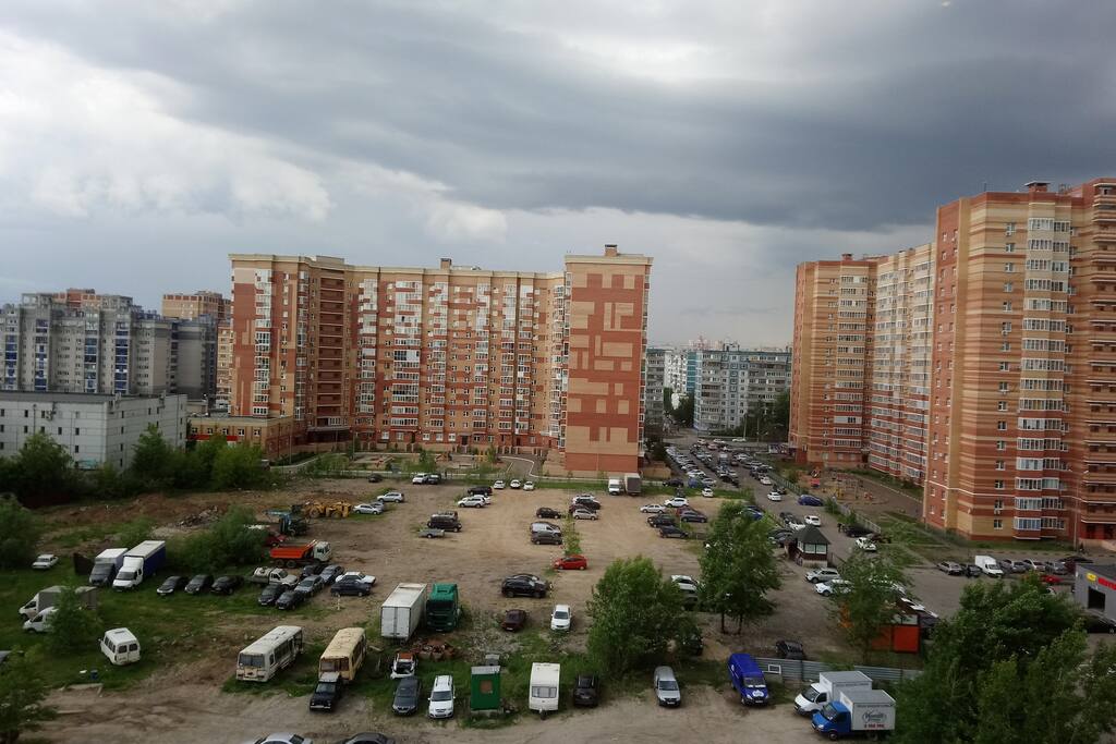 Вид из окна спальни