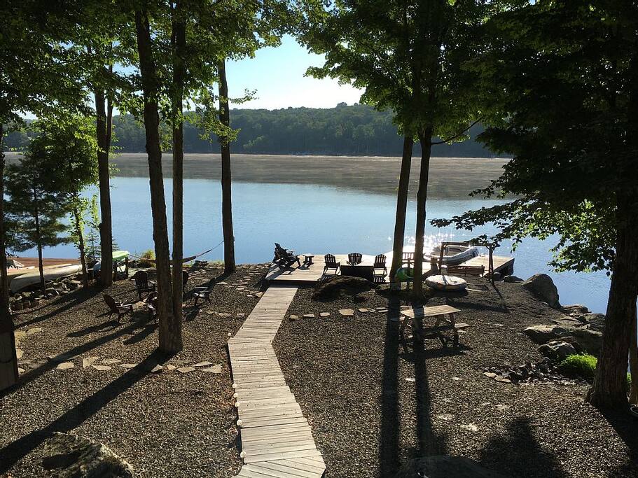 lakefront area