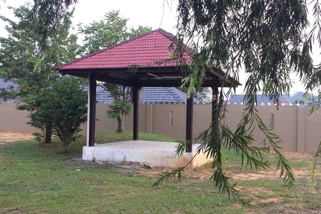 Nice gazebo for your outdoor bbq party