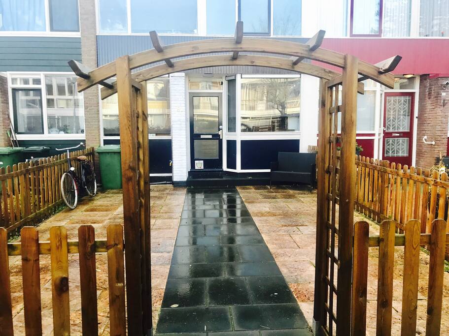 Entrance of the house