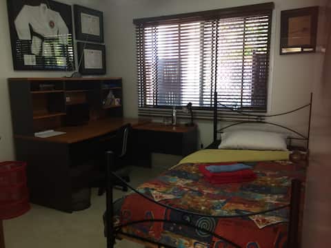 A room, a home a place to stay/base