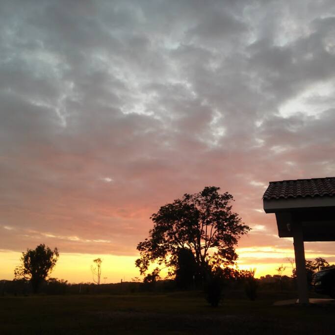 Atardecer.