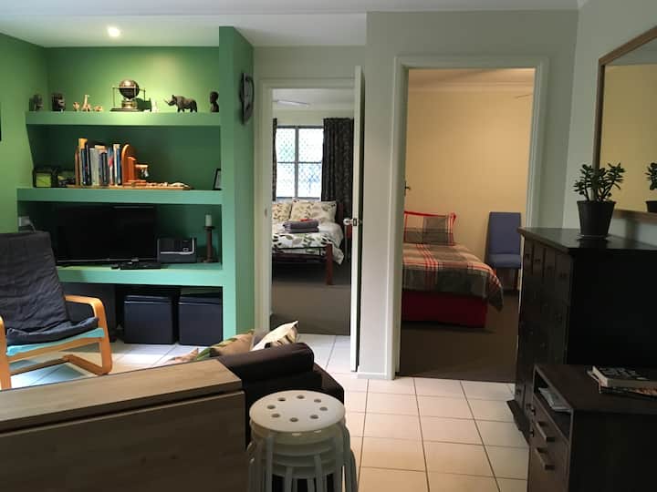 Two bedroom unit in awesome location