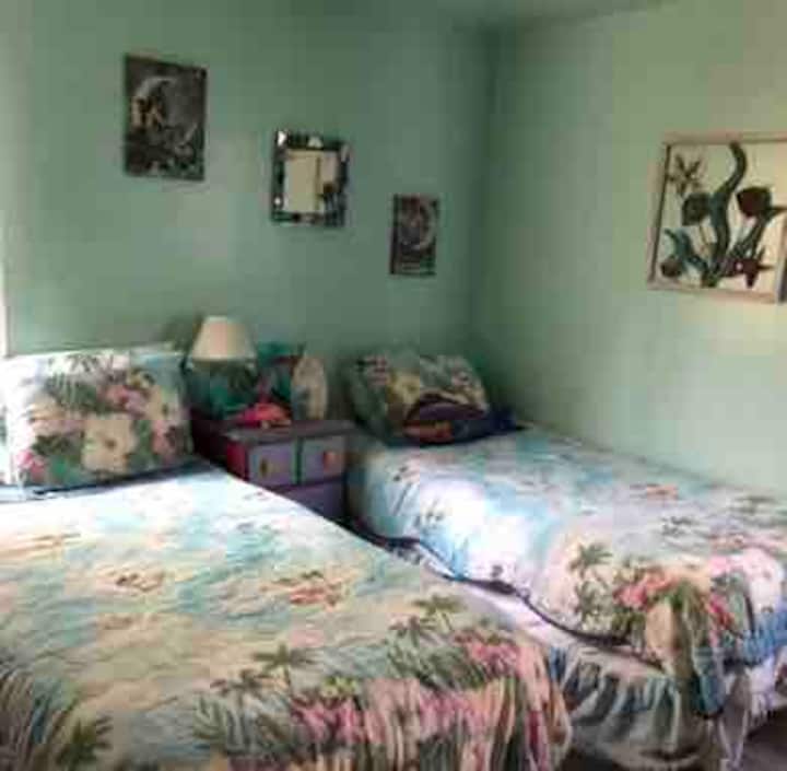 Dormitorio (dos camas individuales)