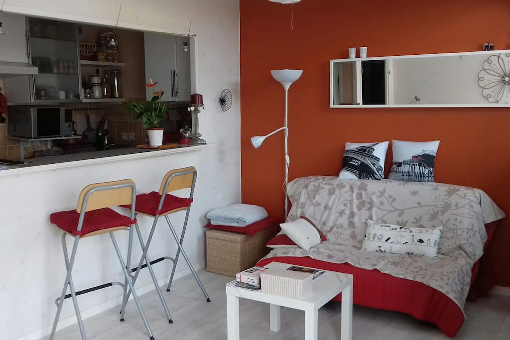cuisine ouverte sur séjour