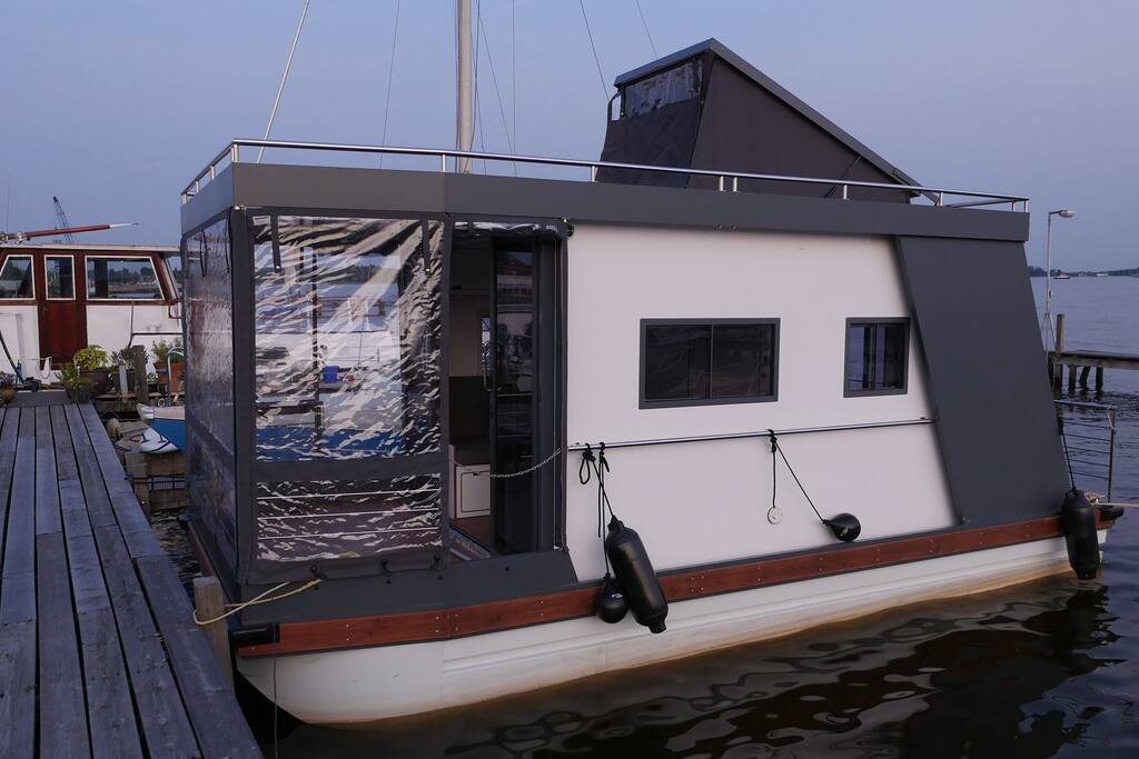 Berthed in the Harbour - evening