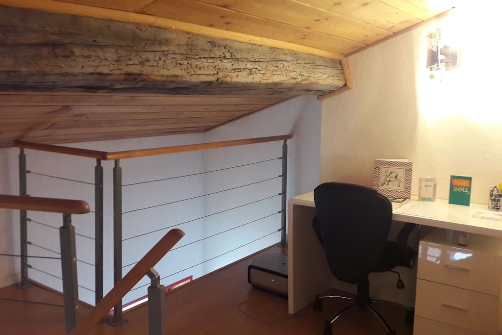 Mezzanine, espace de travail