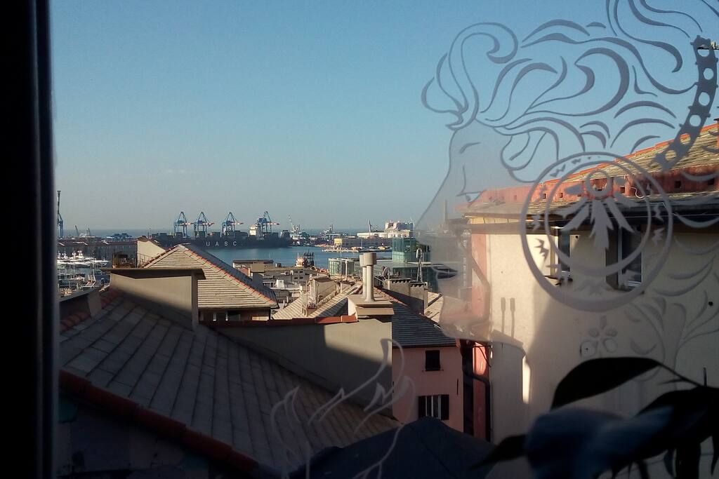 Fascino Art Noveau sui vetri