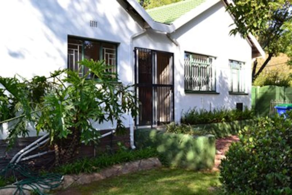 Back entrance