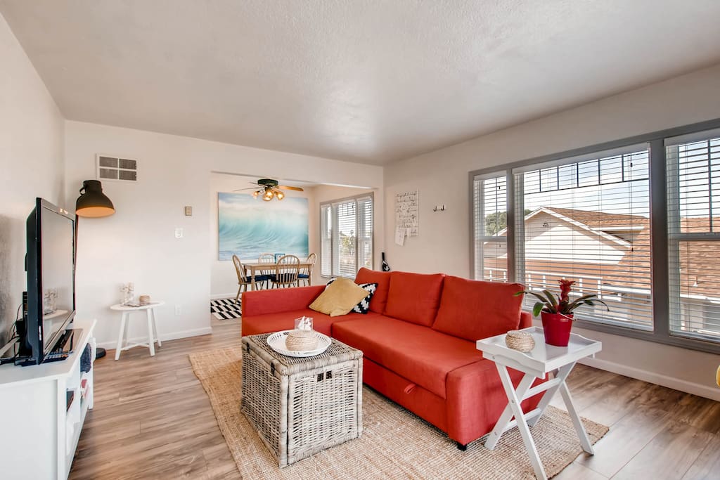 Upstairs Living area