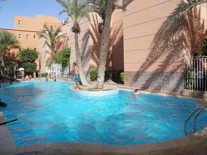 Maison Type Riad F4 Proche Médina 6/8personnes - Marrakech