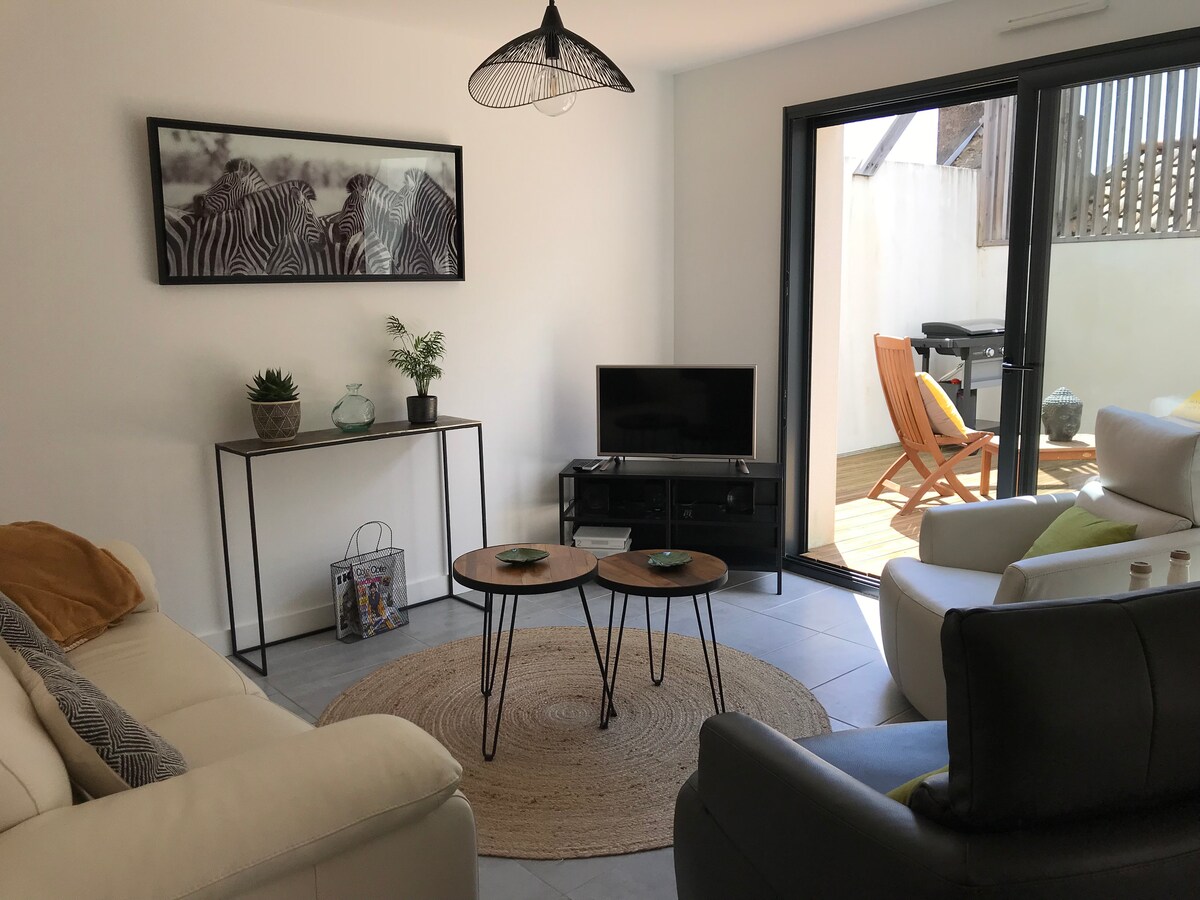 Annonce Airbnb populaire: Confortable charming apt Pornic Centre à Pornic
