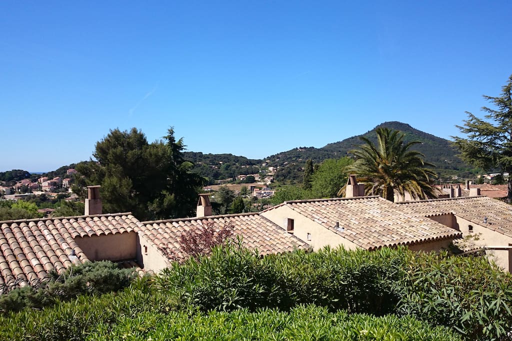 vue de la terrasse