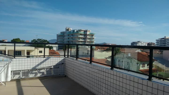 Cobertura Ap. Duplex Aconchegante. - Cabo Frio