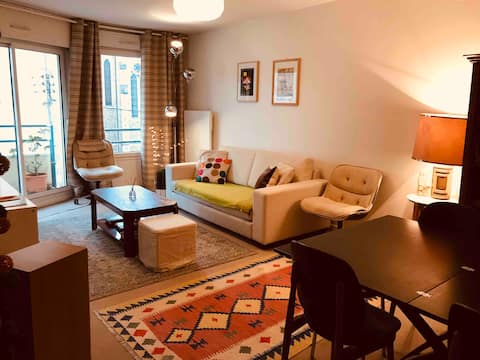 Top performing Airbnb: Cosy flat in Nantes in Hauts Pavés Saint Félix