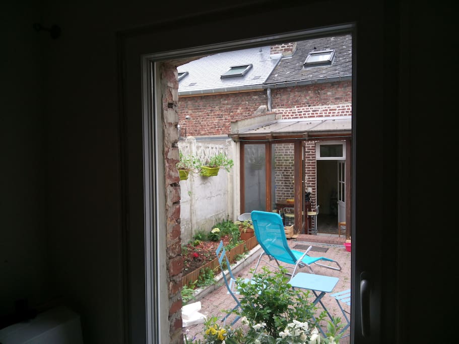 Vue de l’intérieur du logement
