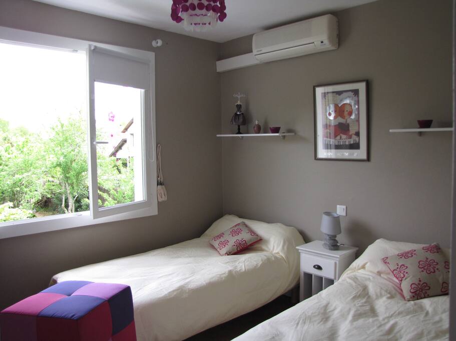 Chambre d'1 ou 2 lits 90x190