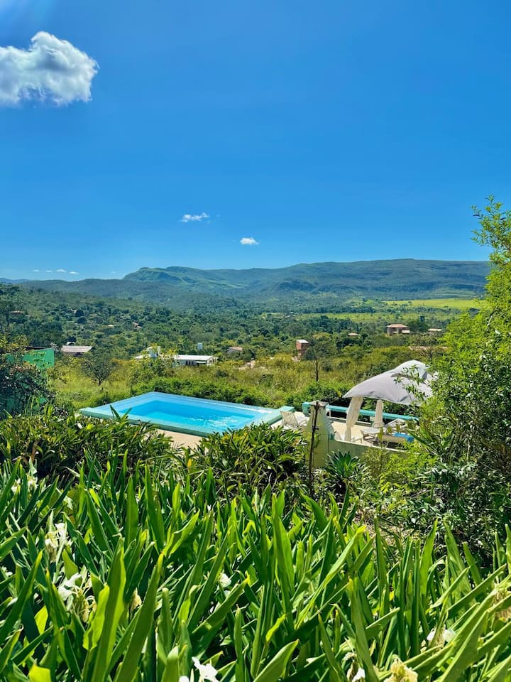Pousada Casa De Maitreya, Suíte 2 Com Vista Pan... - Brasil