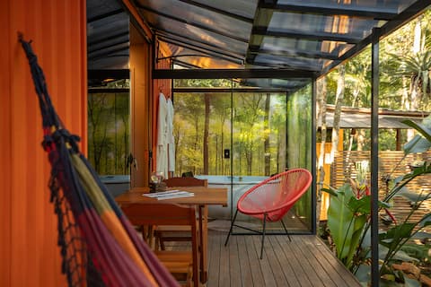 Earth Container Chalet