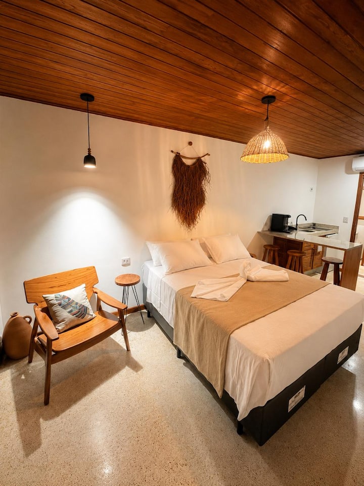 Studio Design 5 Min Da Pituba • Ar E Cozinha, S... - Itacaré