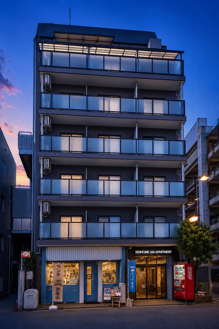 Sidihome 365 Apartments Tengachaya、double Room|. - Osaka