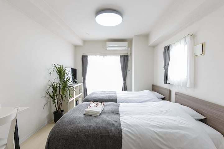 大須商店街まで徒歩圏内 2分 築浅マンション、コモレビ大須 201 - Nagoja