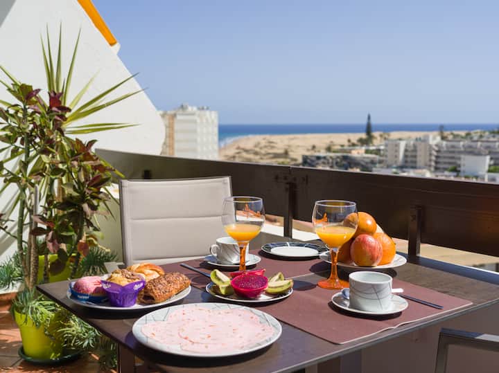 Modern Design Appartement Met Zeezicht - Gran Canaria