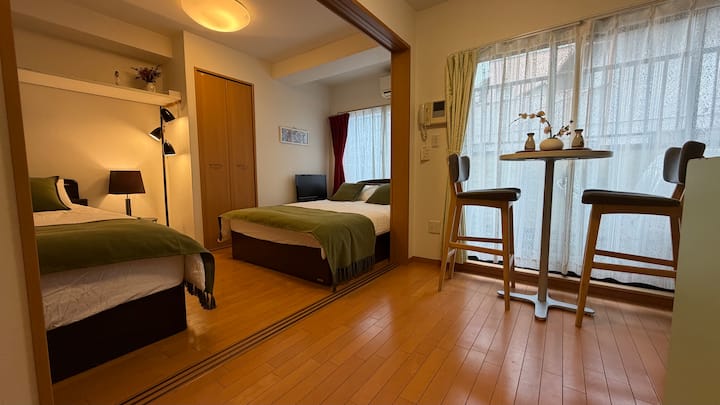 極美慧~公寓、双大床公寓 401 - Osaka
