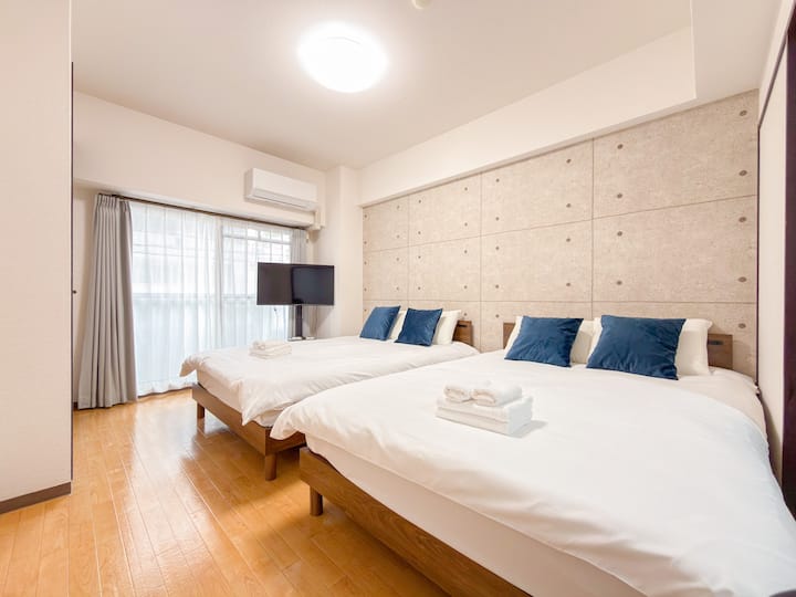 [心斎橋東] 1br/7min To Nihonbashi Sta/48 Min To Kix、ダ. - Japon