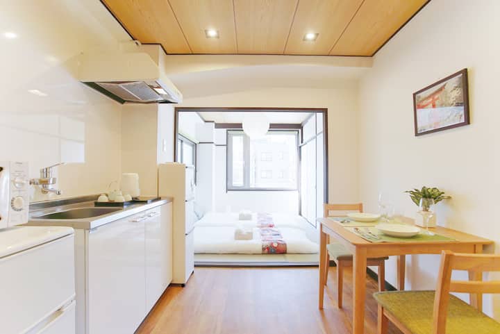 公寓/上野浅草旁/银座秋叶原皇居直达/步行6分至三之轮站、上野浅草旁/银座秋叶原皇居直达/1卧... - Ueno