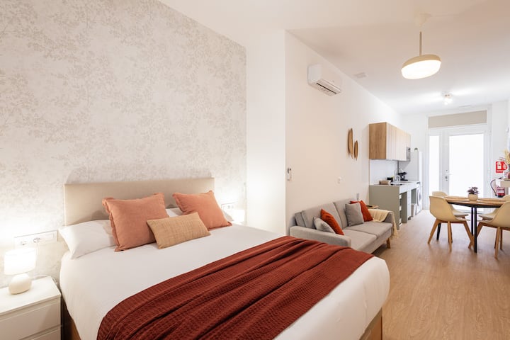 Maritim Studios | 4 Guests | Ac-wifi | Near Bea... - Valencia