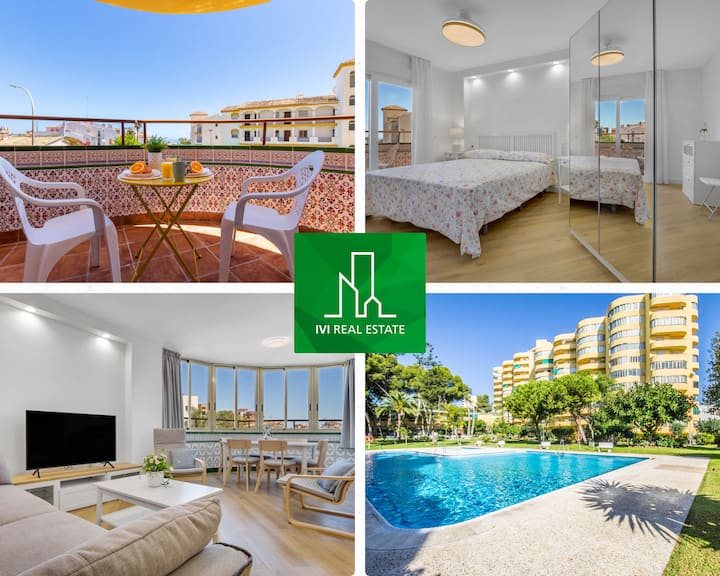 El Rocio Playa, Piscina, Apartamento Familiar 7e1 - Torremolinos